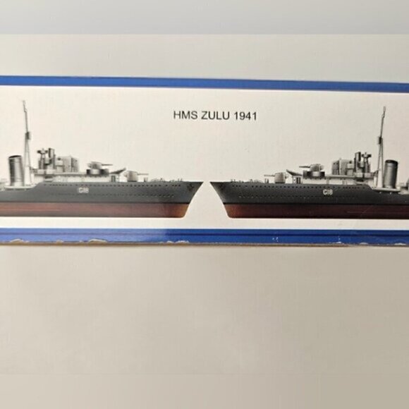 Trumpeter 1/700 HMS Zulu 1941 Model Ship - Picture 4 of 9